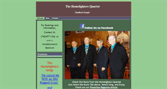 Desktop Screenshot of homelightersquartet.com